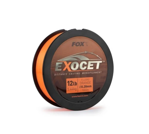 Леска монофильная Fox Exocet Fluoro Orange Mono