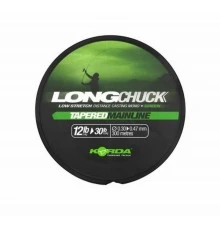 Леска конусная KORDA Long Chuck Tapered Mainline Green 0,30-0,47мм 300м 12-30lb