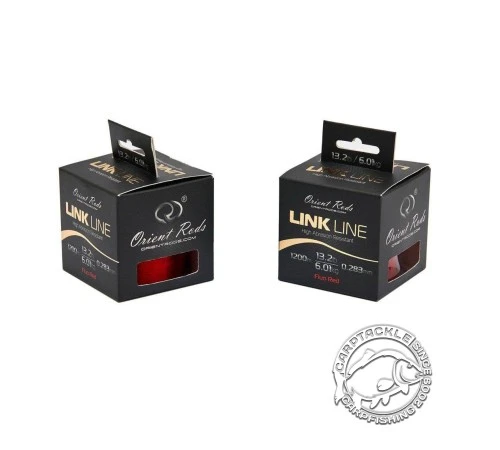 Леска монофильная Orient Rods Link Line Fluo Red  0.283 мм/1200м - красная