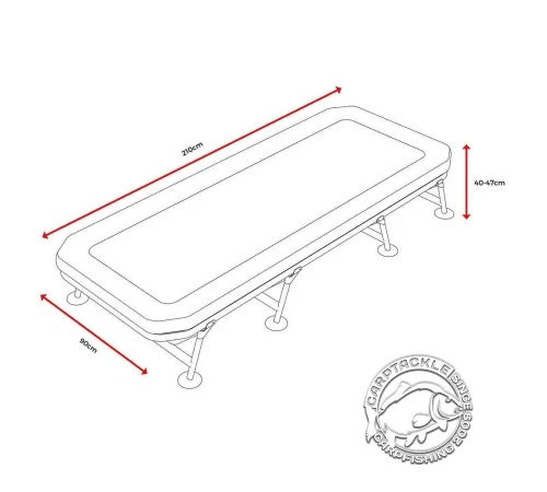Раскладушка Avid Carp Revolve Bed