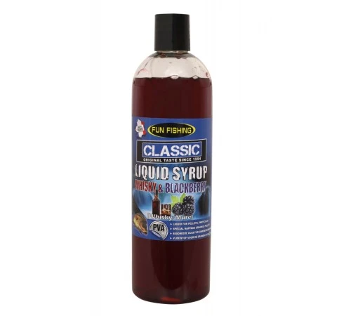 Высокоатрактивный ликвид Fun Fishing Classic Liquid Syrup Whisky Blackberry