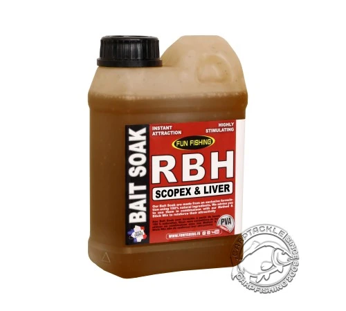 Высокоатрактивный ликвид Fun Fishing RBH Bait Soak 1л