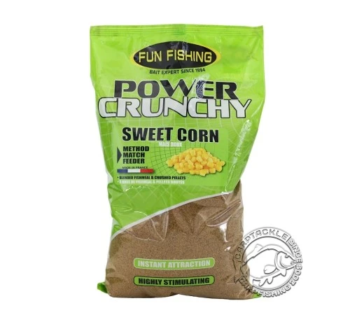 Сыпучая прикормка Fun Fishing Power Crunchy 2кг