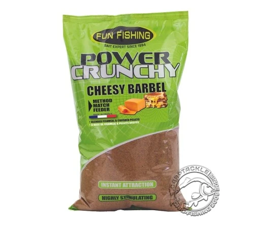 Сыпучая прикормка Fun Fishing Power Crunchy 2кг