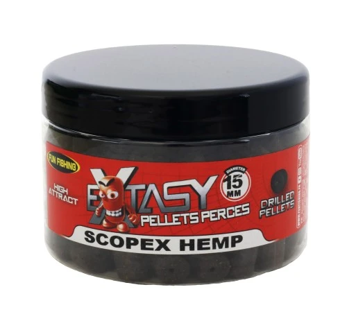Пеллетс насадочный Fun Fishing Extasy Scopex & Hemp 15мм 250г