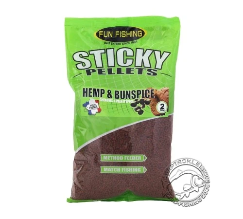 Пеллетс Fun Fishing Sticky Pellets 2мм 700г