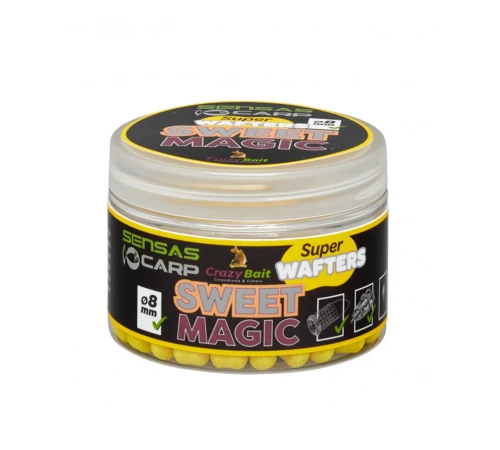 Вафтерсы Sensas Crazy Baits Super Wafters Sweet Magic 8mm