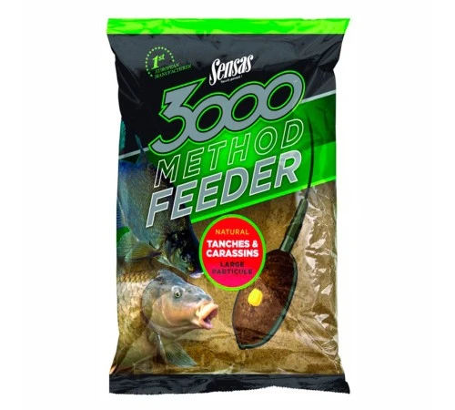 Прикормка Sensas 3000 Method Feeder Tench & Crucian Carp
