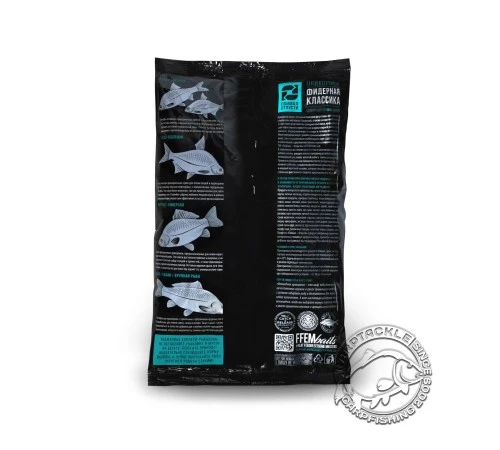 Прикормка Фидерная Классика "Поймал – Отпусти" Карп Чёрный