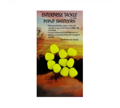 Искусственная плавающая кукуруза Enterprise Tackle Pop Up SweetCorn Fluoro - Yellow