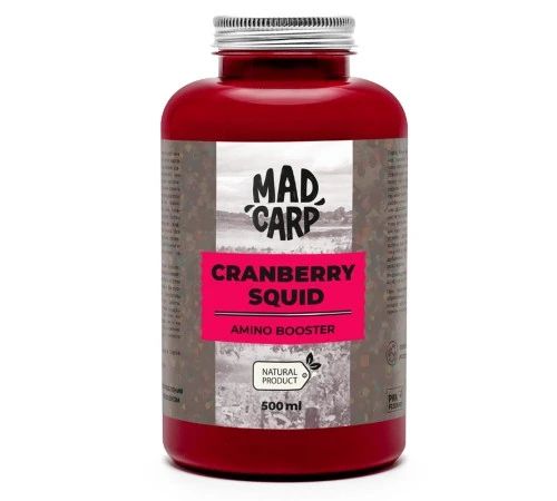 Амино бустер Mad Carp Baits Cranberry Squid 500ml