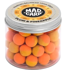 Бойлы насадочные Mad Carp Baits Balanced Plum & Pineapple