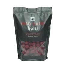 Бойлы тонущие Mad Carp Baits Mulberry Black 20mm 1kg