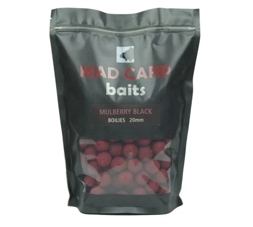 Бойлы тонущие Mad Carp Baits Mulberry Black 1kg