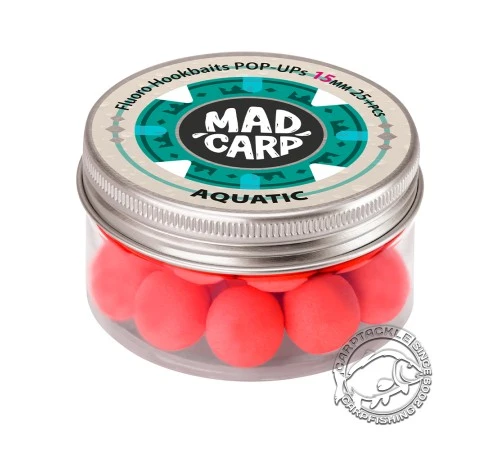Плавающие бойлы Mad Carp Baits Fluoro POP-UP Aquatic