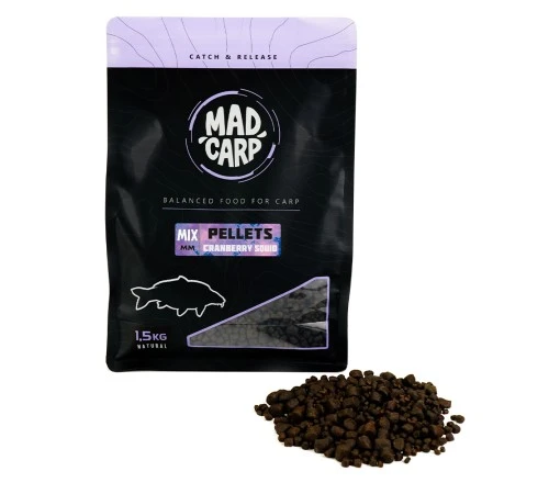 Пеллетс Mad Carp Baits Cranberry Squid