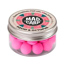 Плавающие бойлы Mad Carp Baits Fluoro POP-UP Squid & Octopus 15mm