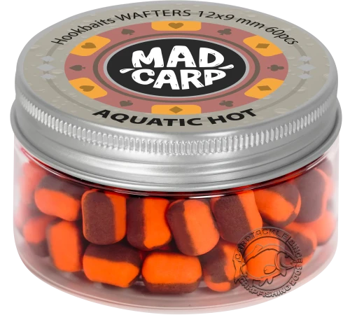Вафтерсы Mad Carp Baits Wafters Aquatic Hot