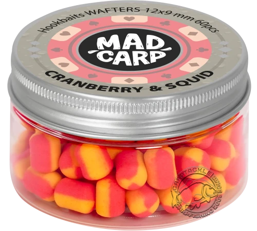 Вафтерсы Mad Carp Baits Wafters Cranberry & Squid