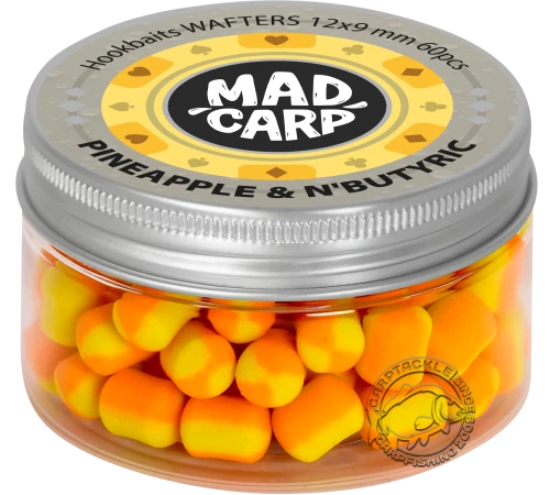 Вафтерсы Mad Carp Baits Wafters Pinneapple & N'butyric