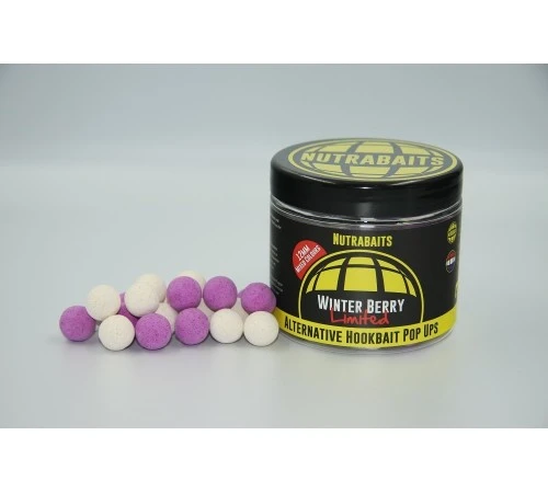 Бойлы плавающие Nutrabaits Alternative Hookbait Pop-Ups Winter Berry