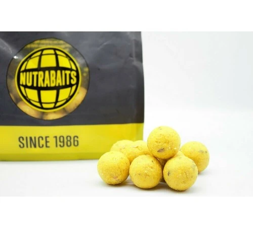 Бойлы тонущие 20мм Nutrabaits Shelf-life Pineapple&Banana 20mm 1kg