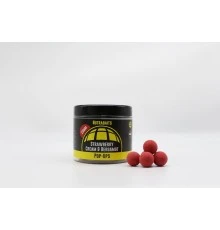 Бойлы плавающие 15мм Nutrabaits Shelf-Life Pop-Ups Strawberry Cream&Bergamot 15mm