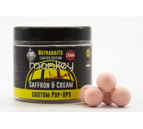 Бойлы плавающие Nutrabaits Alternative Hookbait Pop-Ups Saffron Cream