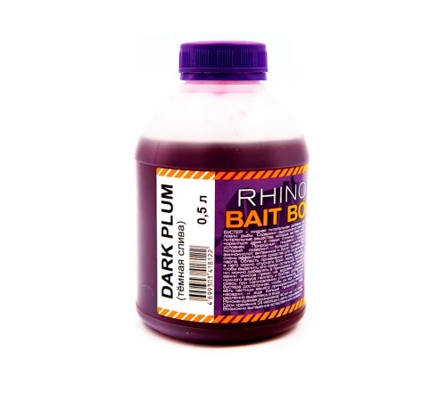 Ликвид Rhino Baits Liquid Food Dark Plum 500мл тёмная слива