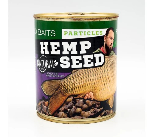 Конопля цельная Rhino Baits Hemp seed (жестяная банка 900мл)