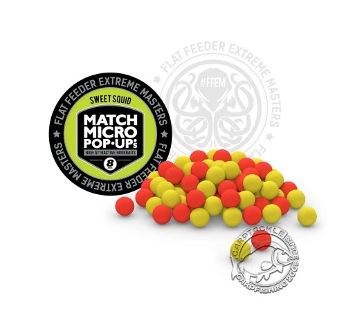 Плавающие бойлы FFEM Pop-Up Micro Sweet Squid 8mm