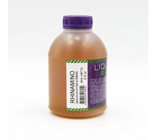 Ликвид Rhino Baits Rhinamino 0,5л (аминокислотная добавка) 