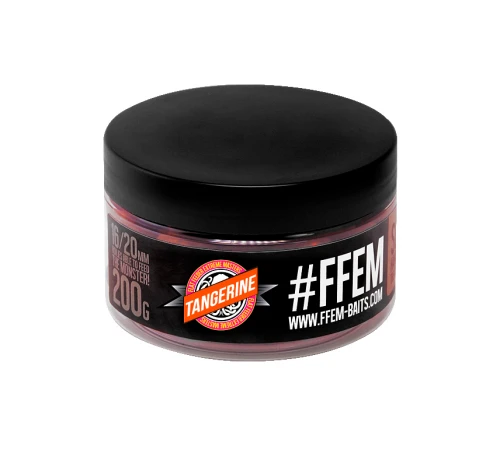 Растворимые бойлы 16-20мм FFEM Super Soluble Boilies Tangerine (Мандарин) 16-20mm