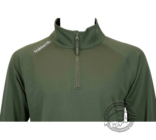 Футболка Trakker Half-Zip Top with UV sun protection