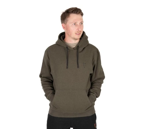 Толстовка с капюшоном Fox Collection Hoody Green & Black