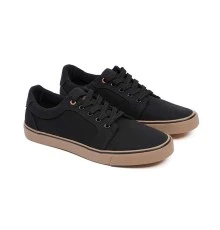 Черные парусиновые кеды Fox Black Canvas Shoe sz