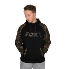 Толстовка Fox Black/Camo Raglan Hoody