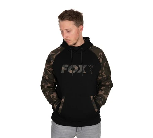 Толстовка Fox Black/Camo Raglan Hoody