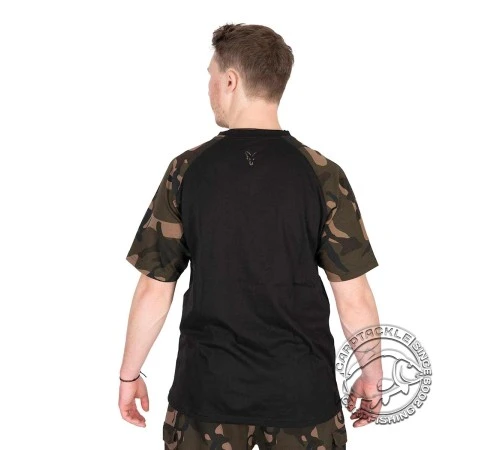 Футболка Fox Black/Camo Outline T-Shirt