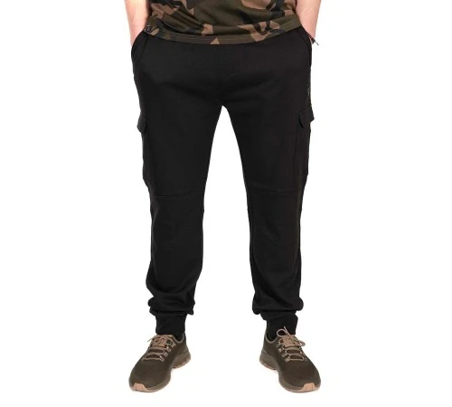 Легкие джоггеры Fox LW Black/Camo Combat Joggers