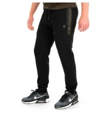 Штаны черно-камуфляжные FOX Black/Camo Jogger