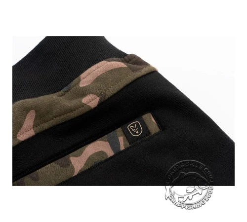 Штаны черно-камуфляжные FOX Black/Camo Jogger