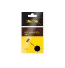 Стопоры резиновые Delphin OLIVE Medium