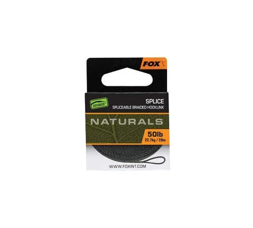 Поводковый материал Fox Edges Naturals Splice Hooklength