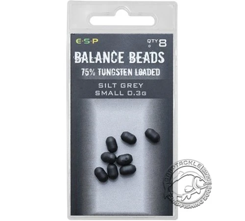 Бусины утяжеленные E-S-P Tungsten Loaded Balance Beads Small 0,3g