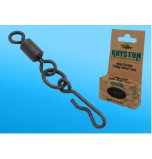 Вертлюг с кольцом и быстросъемом Kryston Quick Change O-Ring Swivel