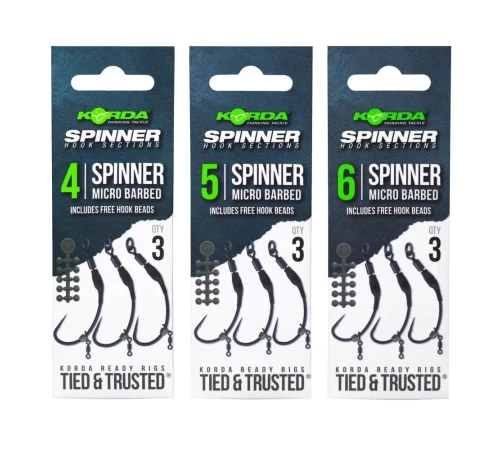 Готовая оснастка Korda Spinner Hook Sections Spinner