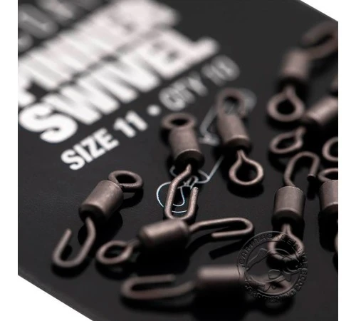 Вертлюг с быстросъемом Korda Spinner Swivels №11