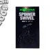 Вертлюг с быстросъемом Korda Spinner Swivels №11