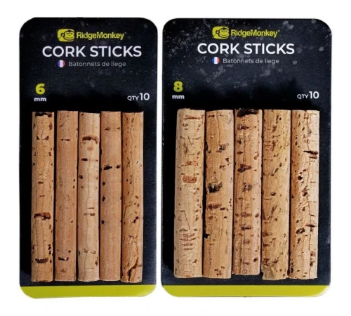  Пробковые палочки RidgeMonkey Combi Bait Drill Spare Cork Sticks
